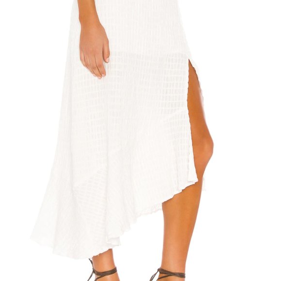 LINE & DOT FALL FOR YOU ASYMMETRICAL SKIRT - Picture 2 of 3